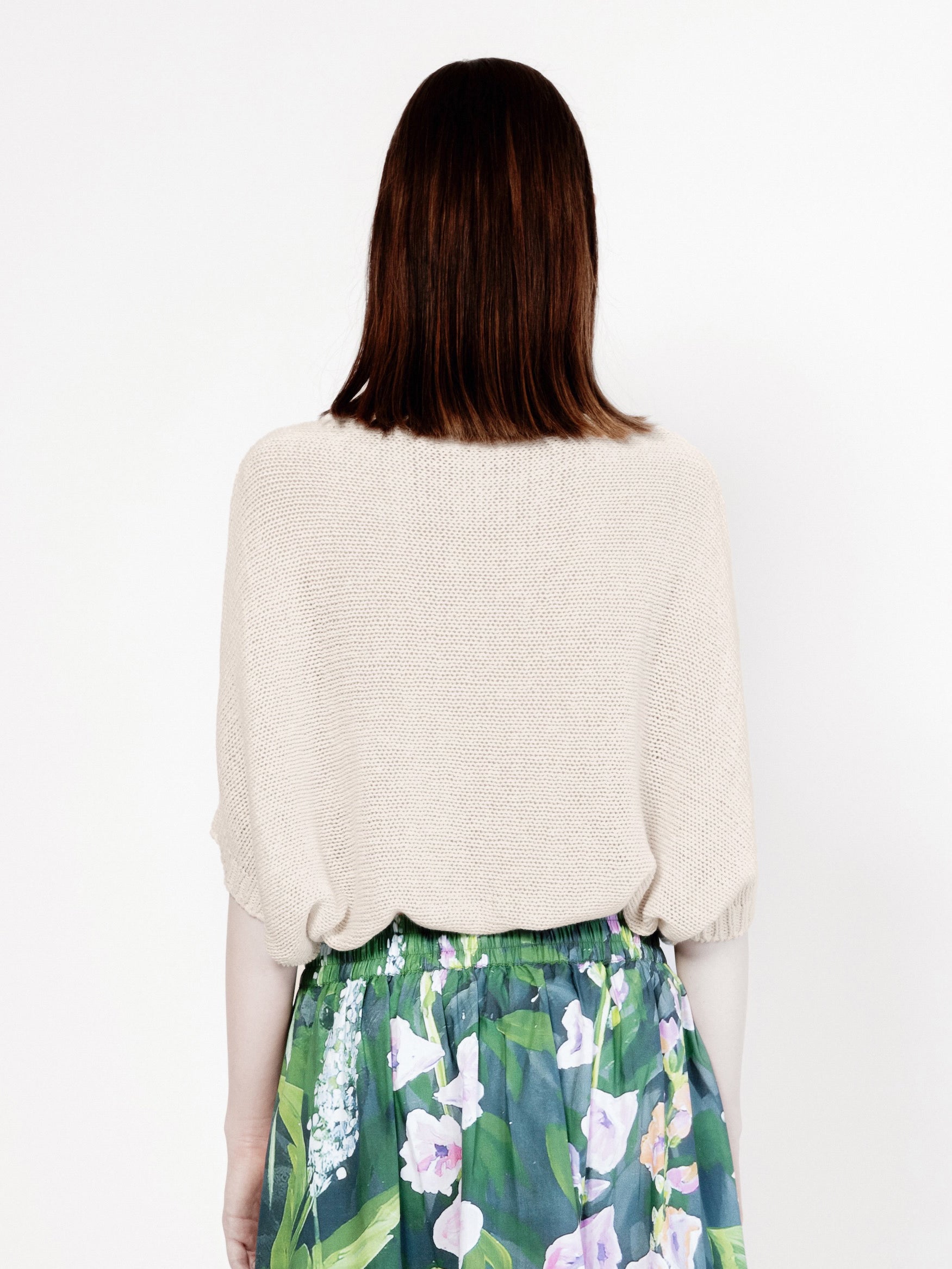 Talking Walls juliette beige relaxed jumper beige