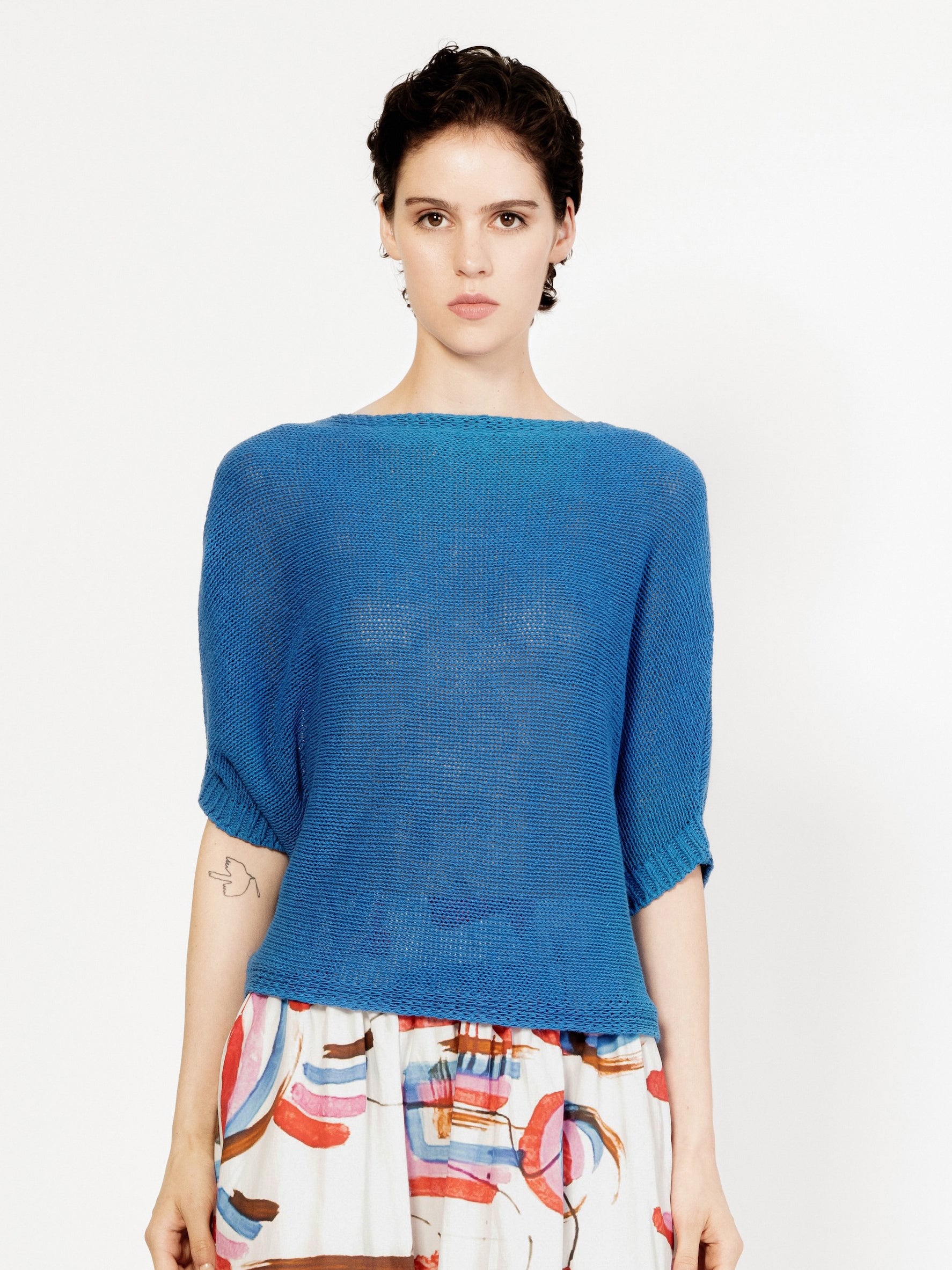 Talking Walls juliette belle mare relaxed jumper belle mare