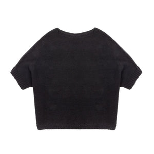 Talking Walls juliette dark sapphire relaxed jumper