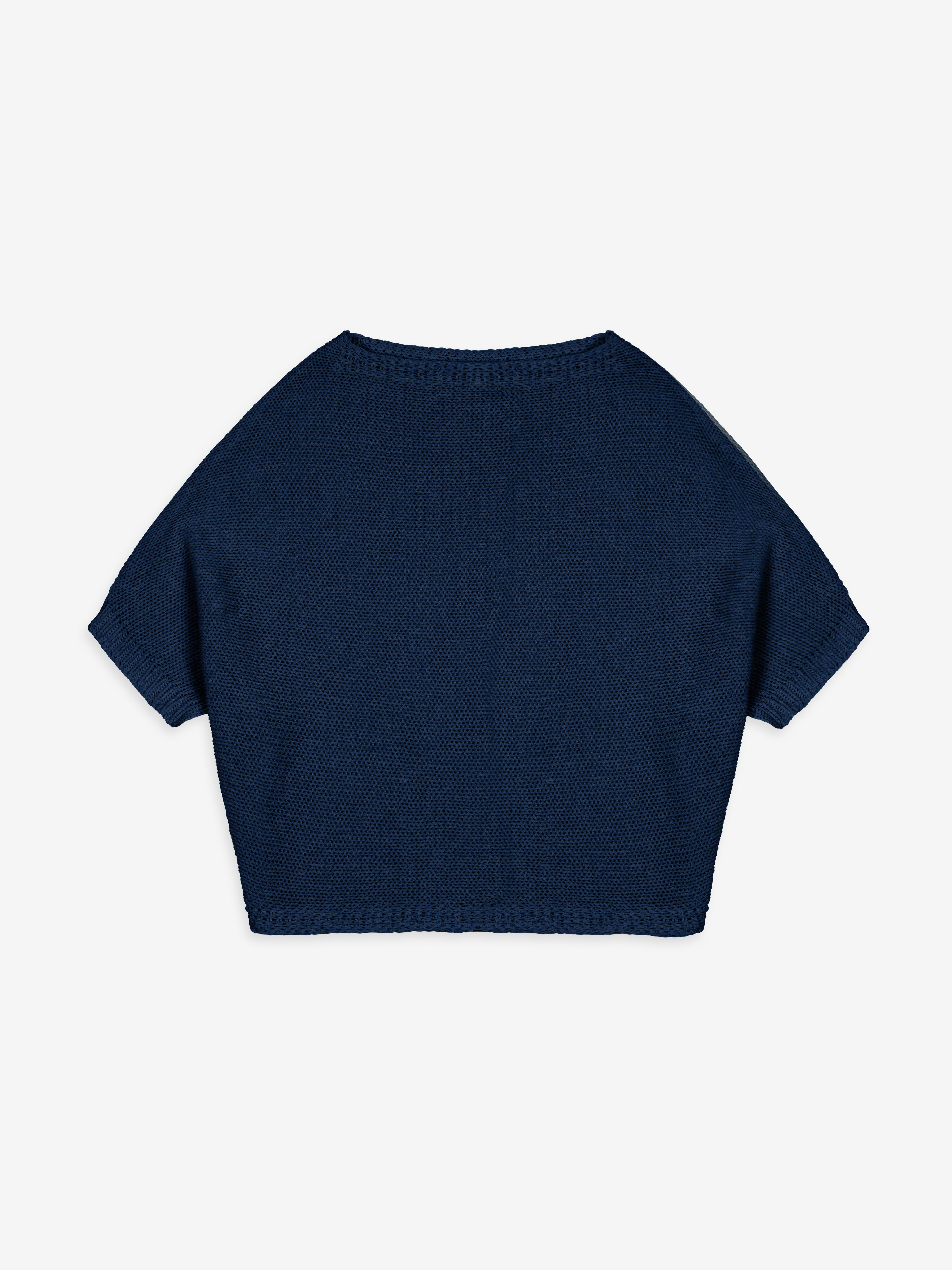 Talking Walls juliette marine relaxed jumper marine