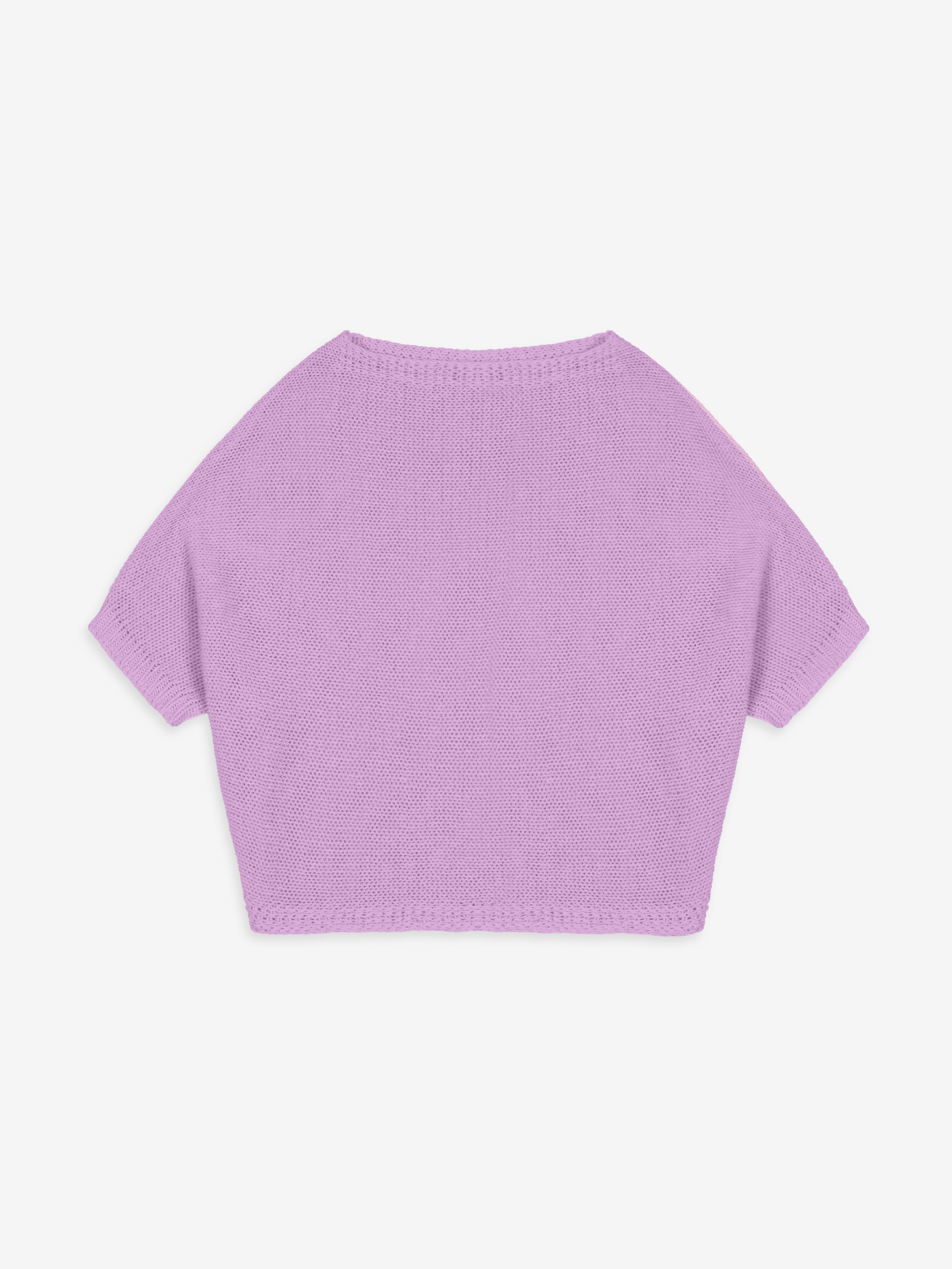 Talking Walls juliette orchid bloom relaxed jumper orchid bloom