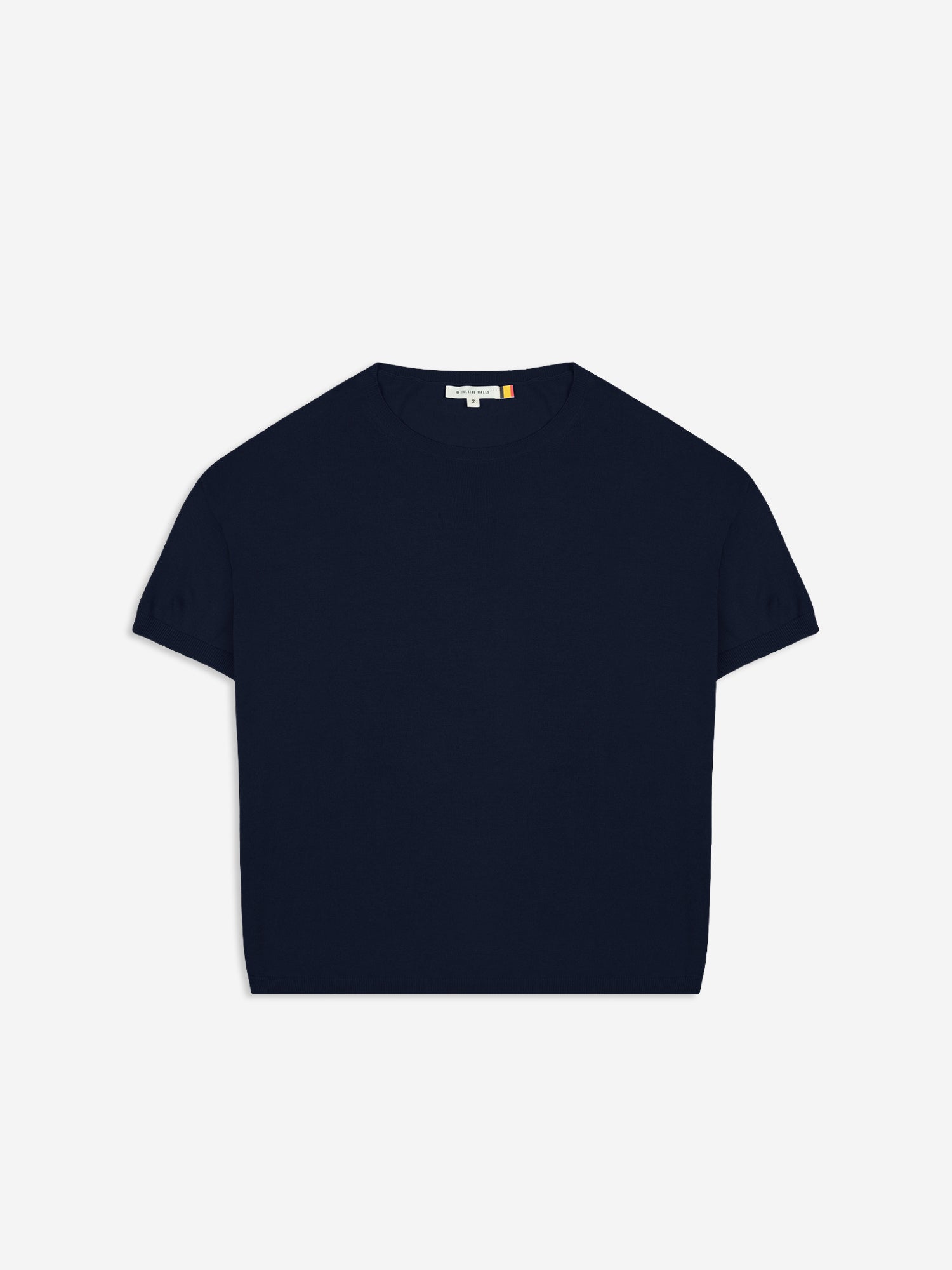 Talking Walls juna sweater relaxed jumper blu nero