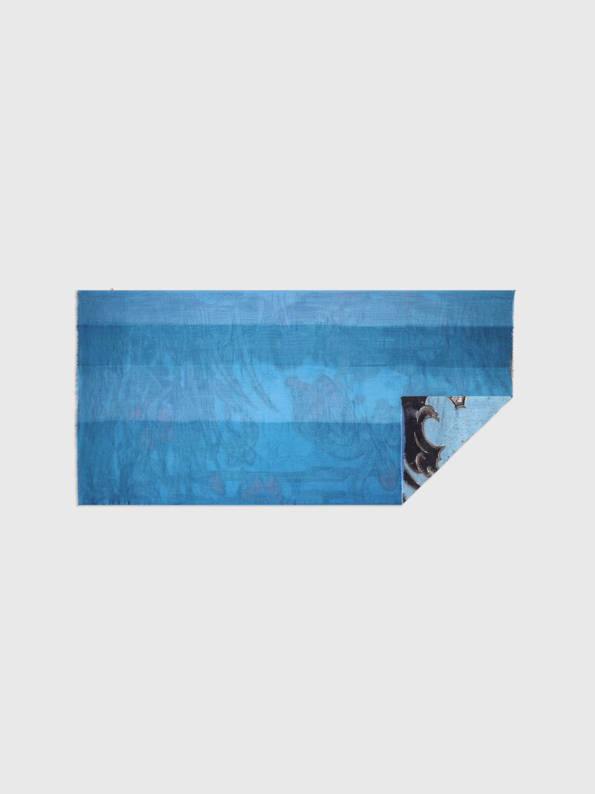 Talking Walls lana double face double face rectangular scarf flamingo
