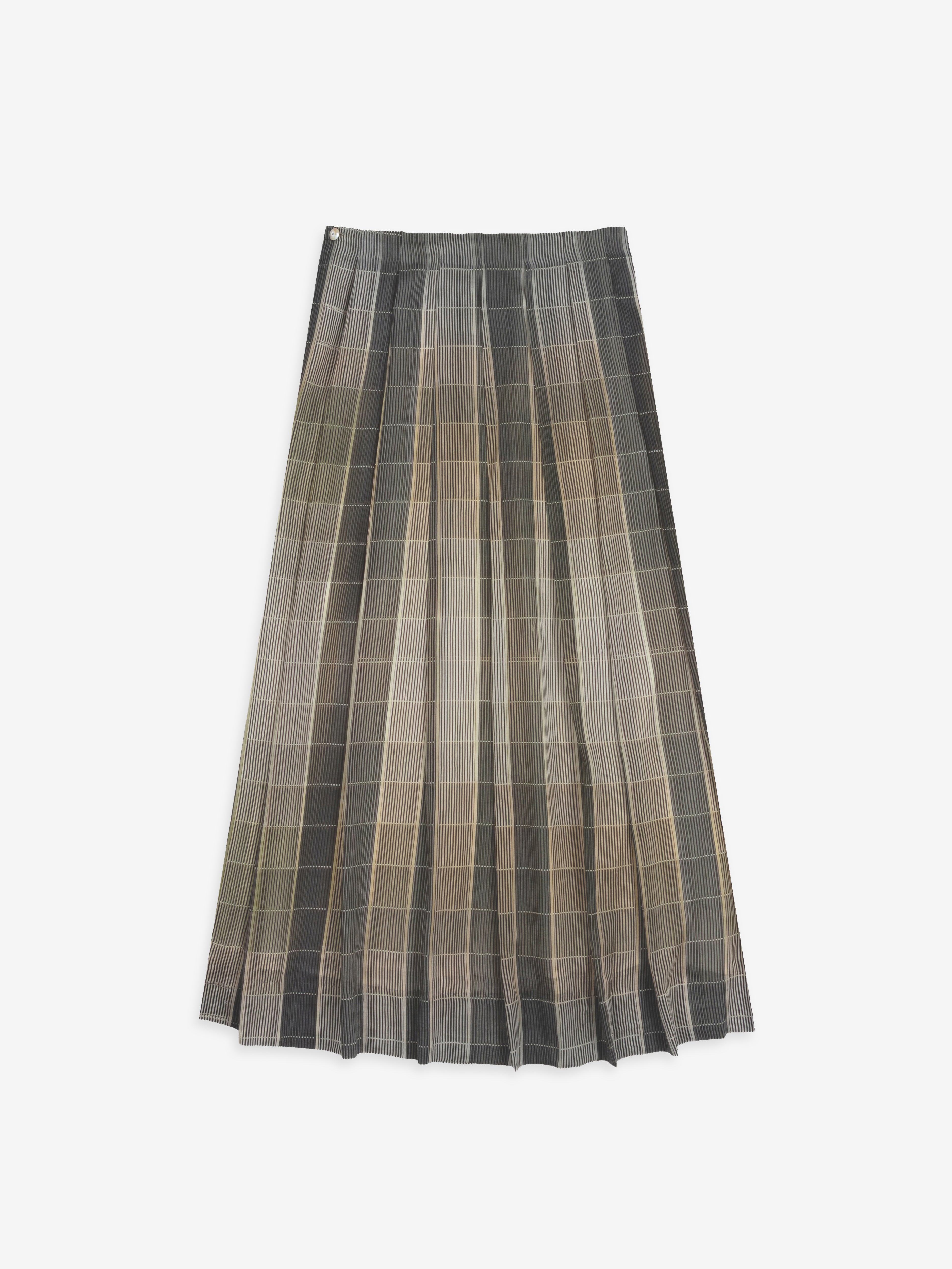 Talking Walls lily vertical pleated long skirt vertical