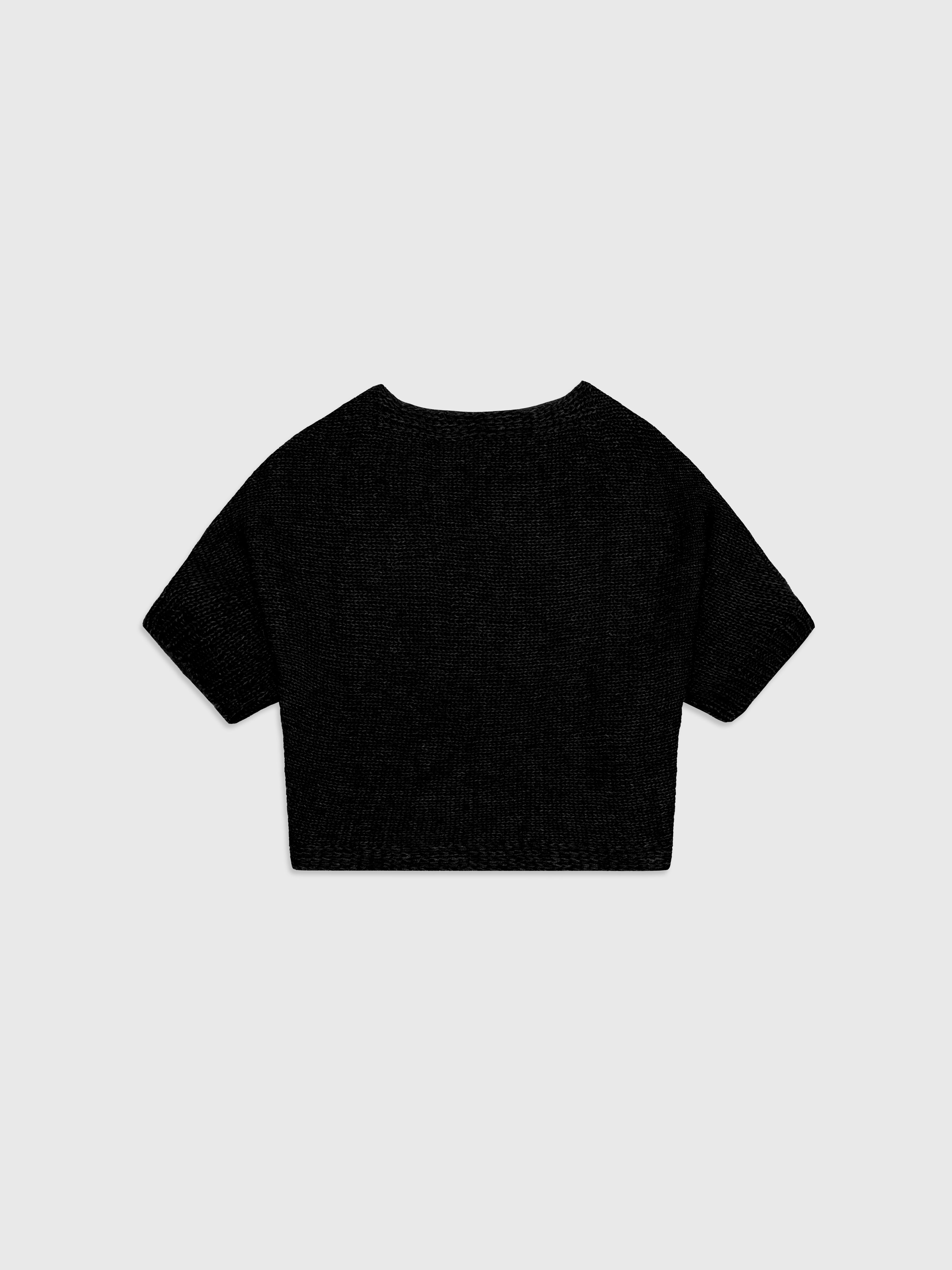 Talking Walls lio black relaxed jumper black