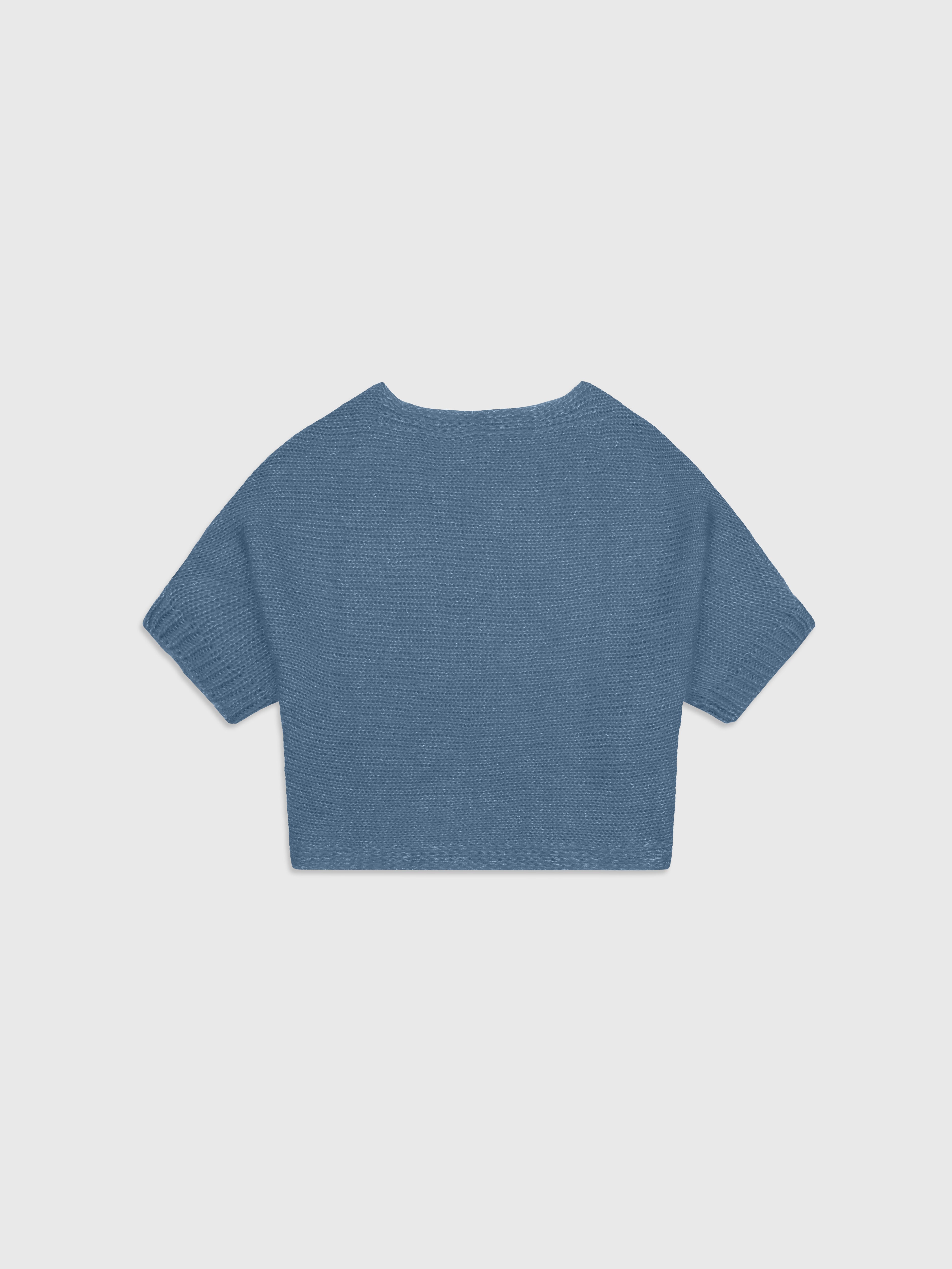 Talking Walls lio captains blue relaxed jumper captains blue
