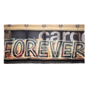 Talking Walls marilyn forever single face rectangular scarf for ever