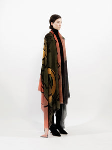 Talking Walls marilyn ocular single face rectangular scarf ocular