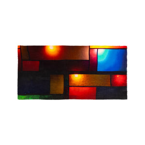 Talking Walls marilyn sablon single face rectangular scarf