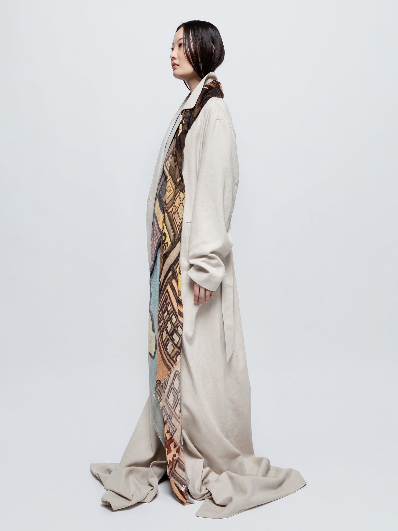 Talking Walls max block party single face square scarf block party