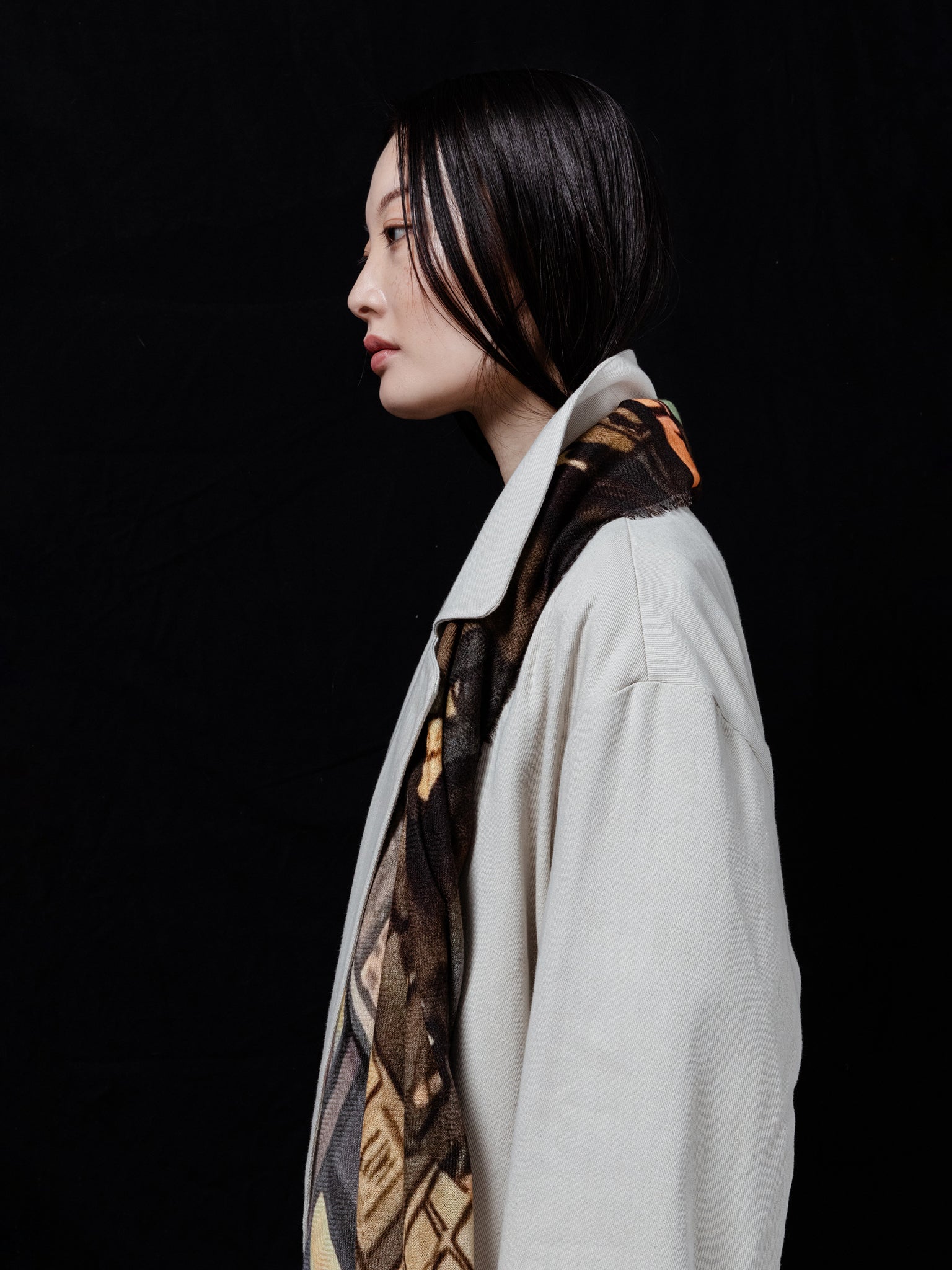 Talking Walls max block party single face square scarf block party