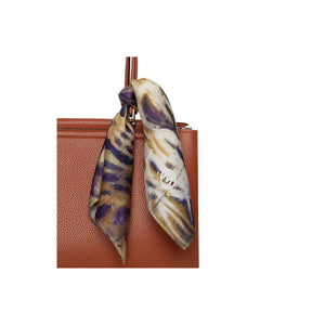 Talking Walls minimi leopard Single face square-shaped scarf leopard