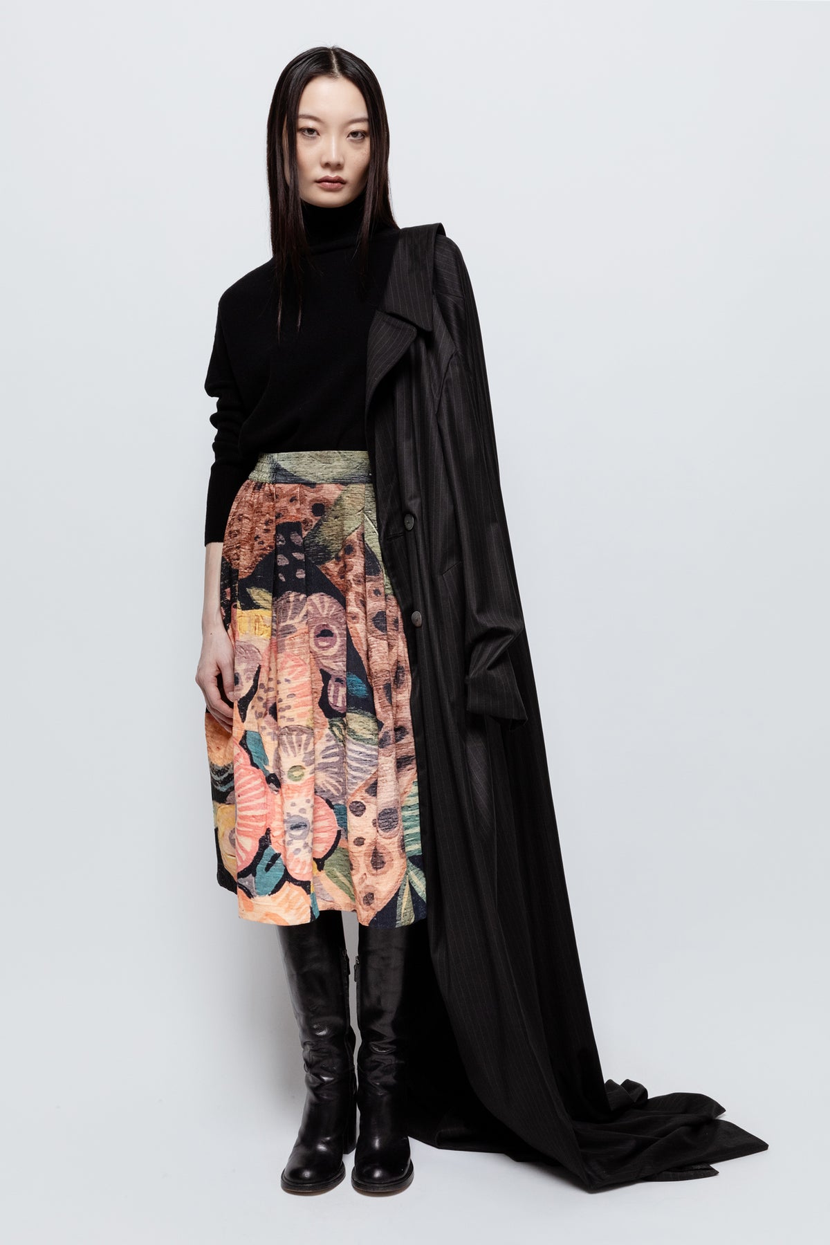 Talking Walls nona josephine Midi Skirt josephine