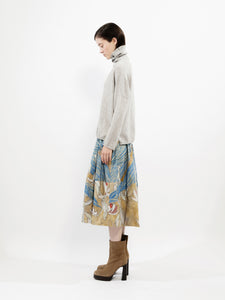 Talking Walls nona komadori Midi Skirt komadori