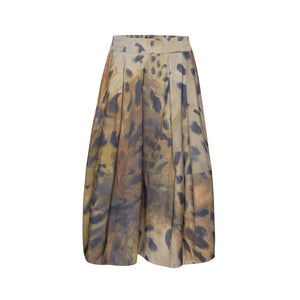 Talking Walls nona leopard Midi Skirt leopard