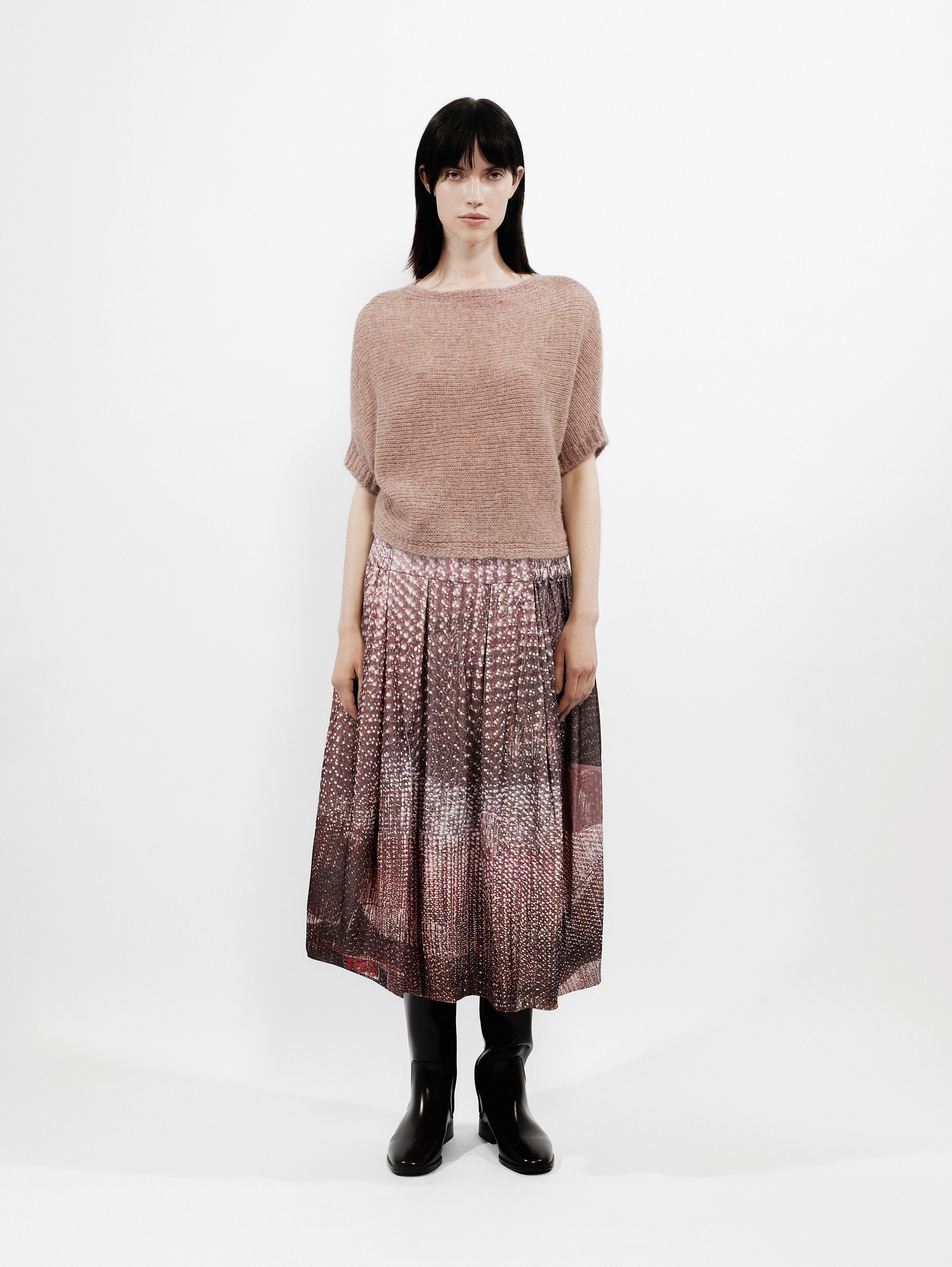 Talking Walls nona stardust Midi Skirt stardust