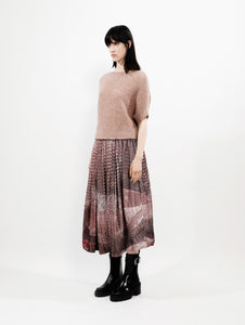 Talking Walls nona stardust Midi Skirt stardust