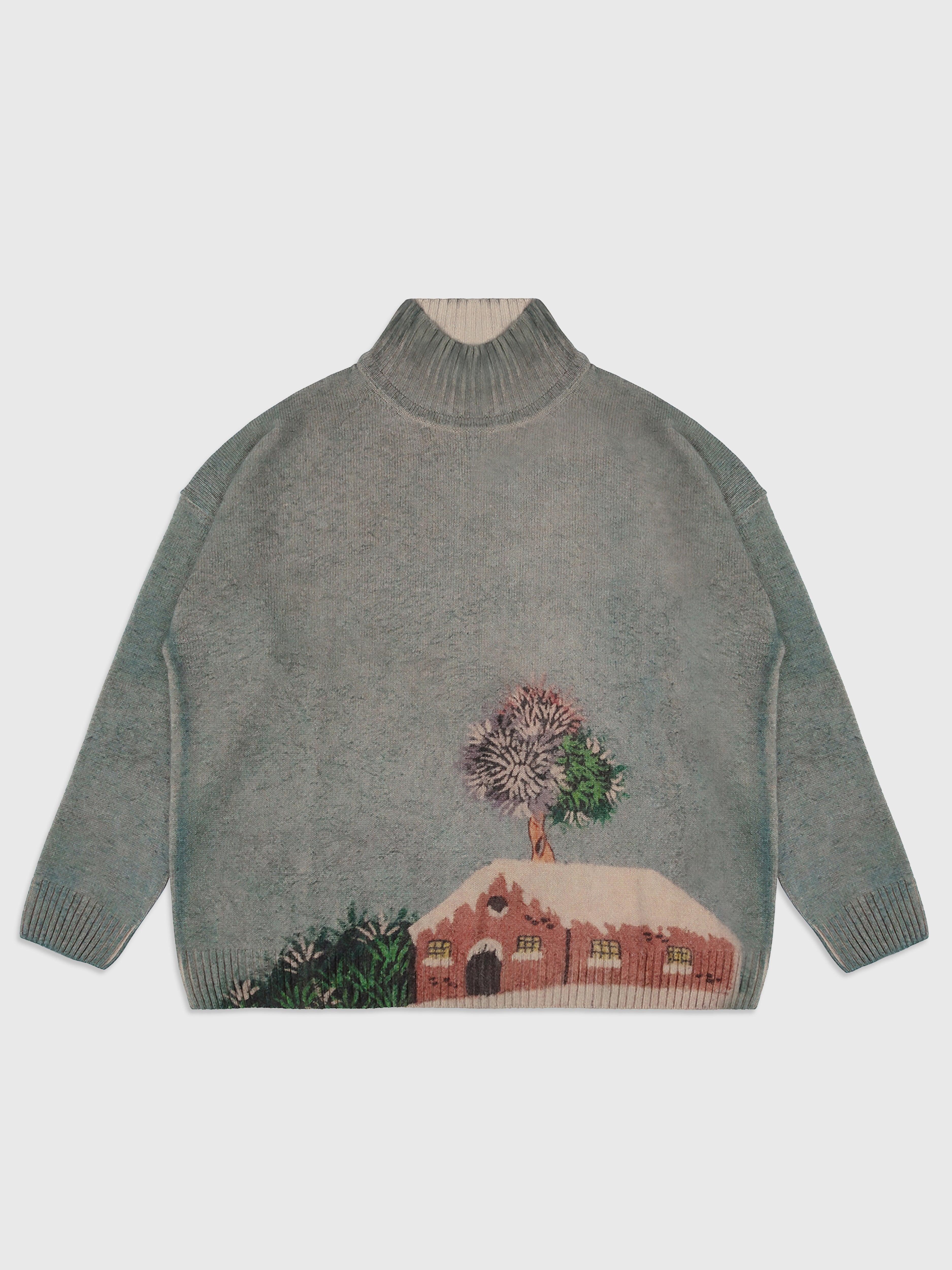 Talking Walls paola snow relaxed sweater snow