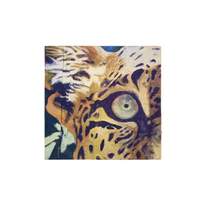 Talking Walls twiggy leopard Single face square-shaped scarf leopard