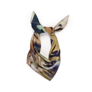 Talking Walls twiggy leopard Single face square-shaped scarf leopard