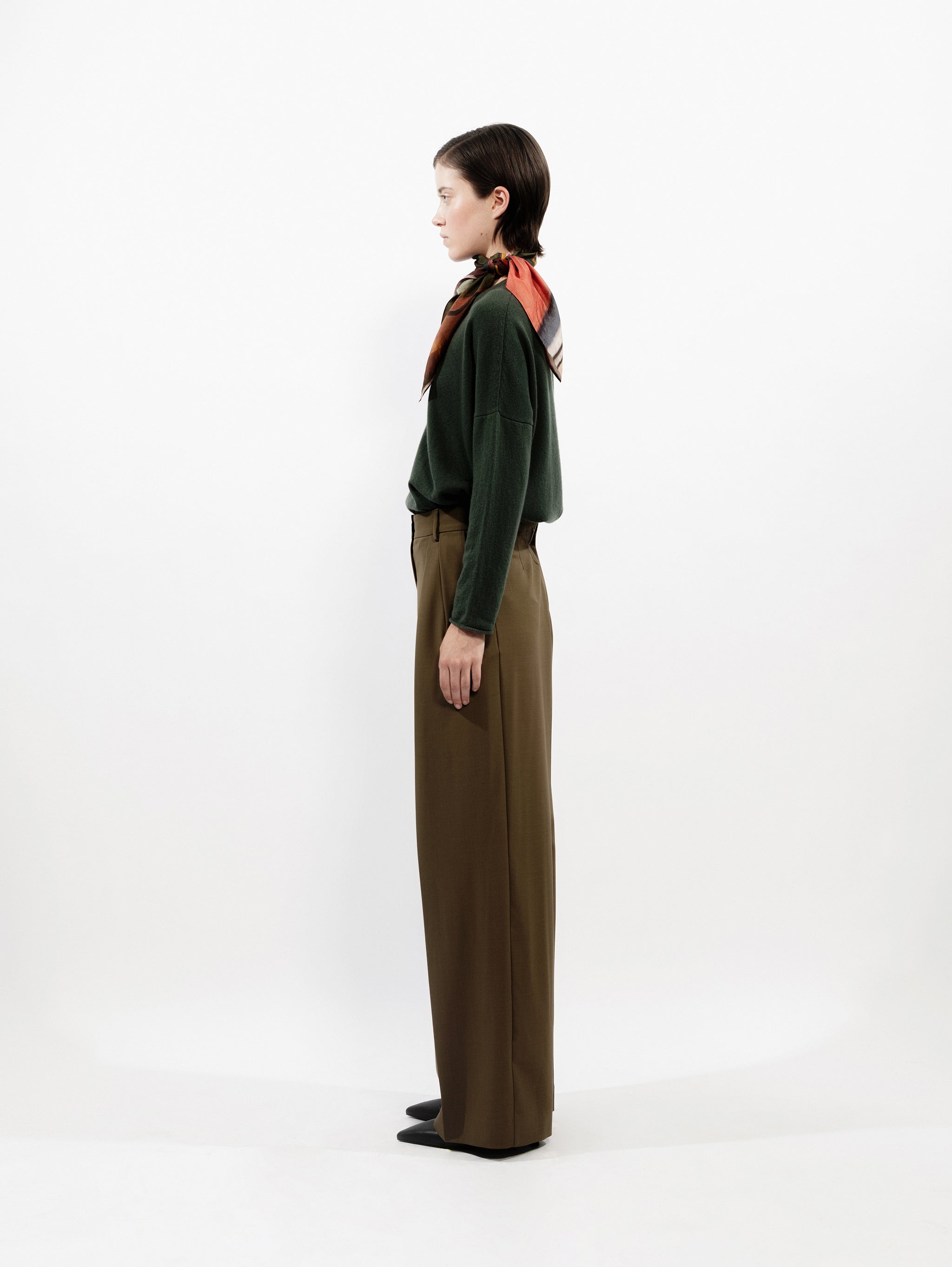 Talking Walls twiggy ocular Single face square-shaped scarf ocular