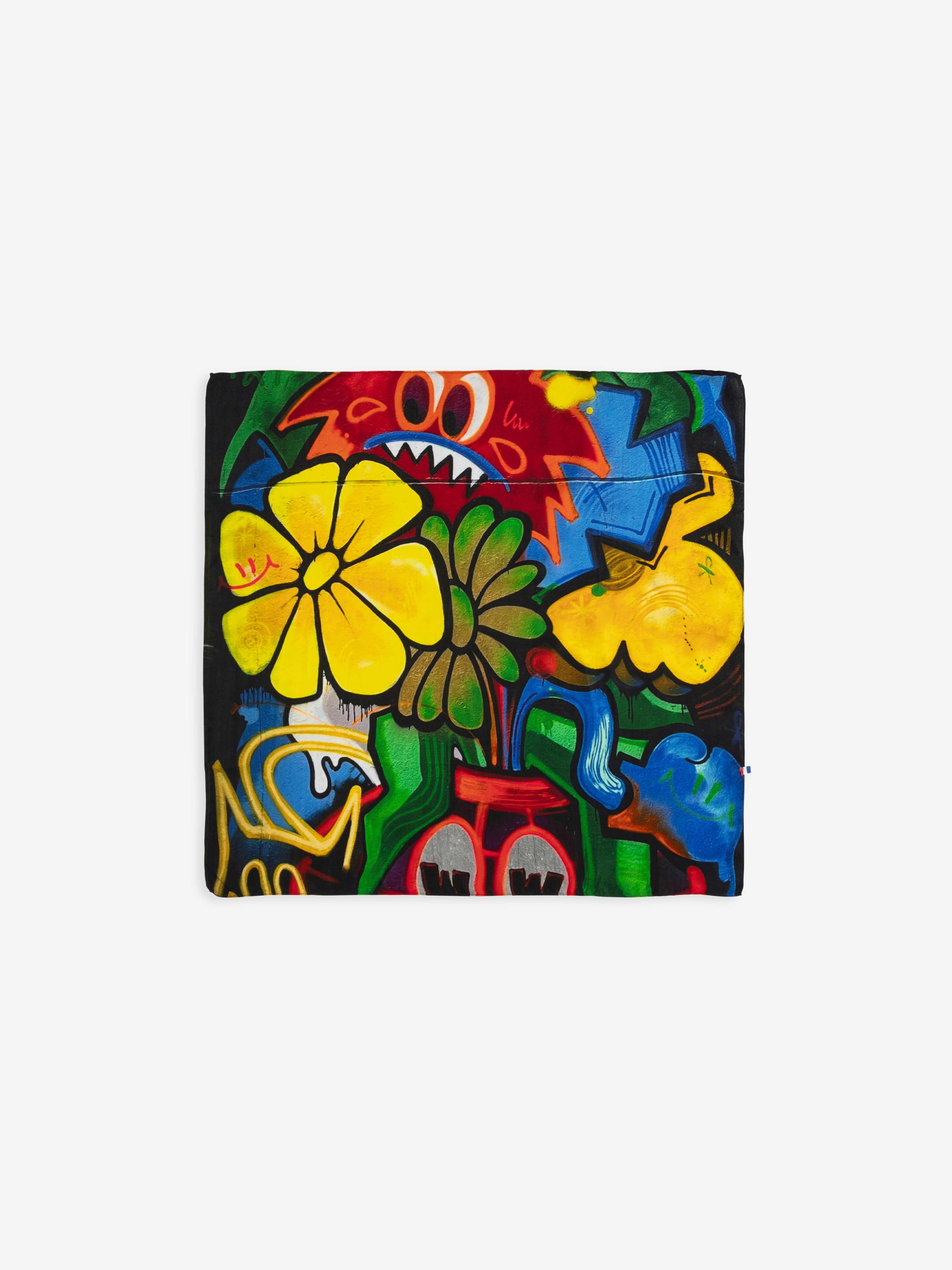 Talking Walls twiggy petal panic Single face square-shaped scarf petal panic