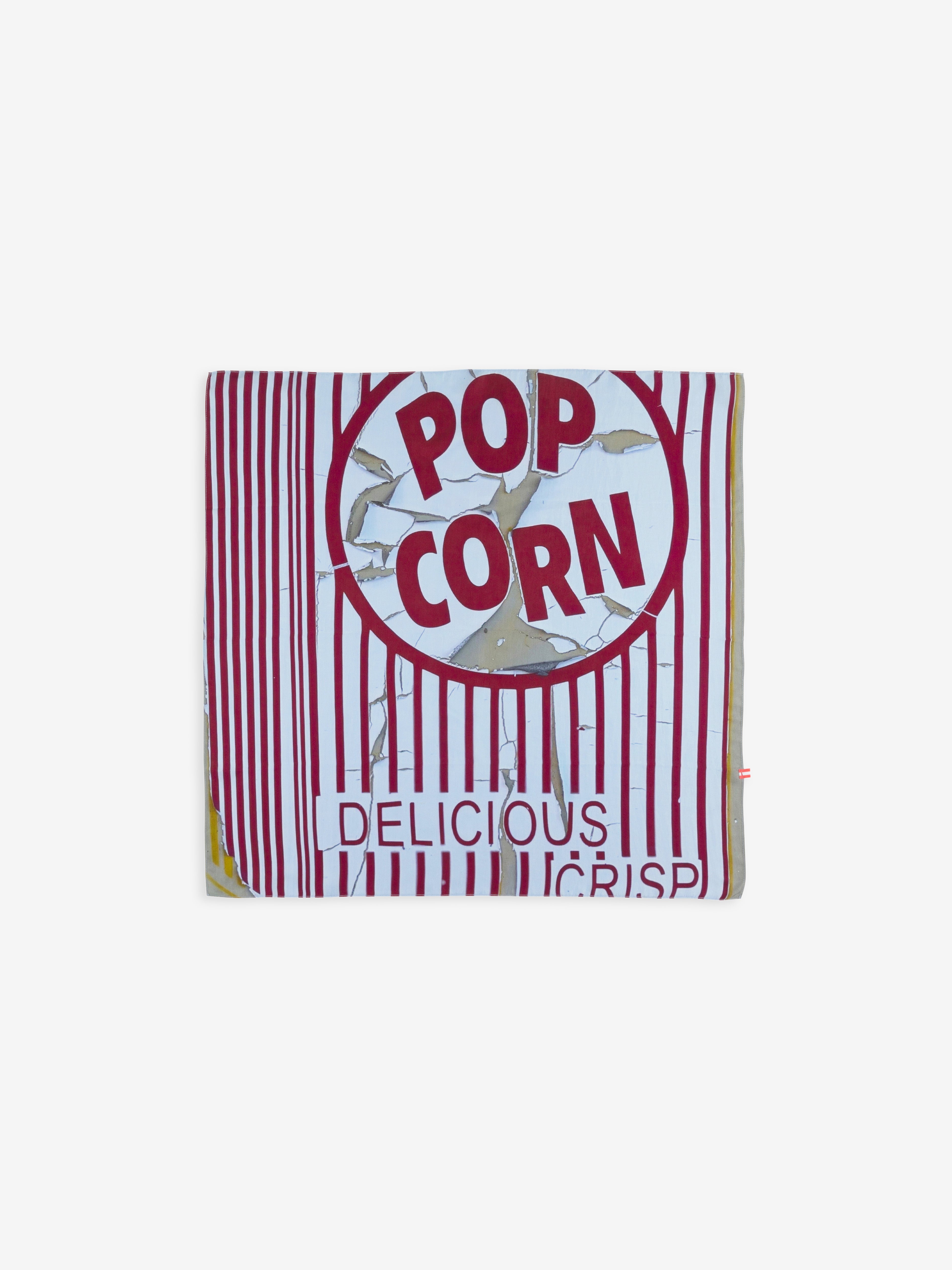 Talking Walls twiggy pop corn Single face square-shaped scarf pop corn