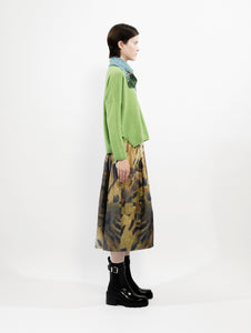 Talking Walls twiggy snow Single face square-shaped scarf snow