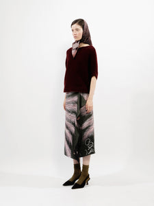 Talking Walls twiggy stardust Single face square-shaped scarf stardust