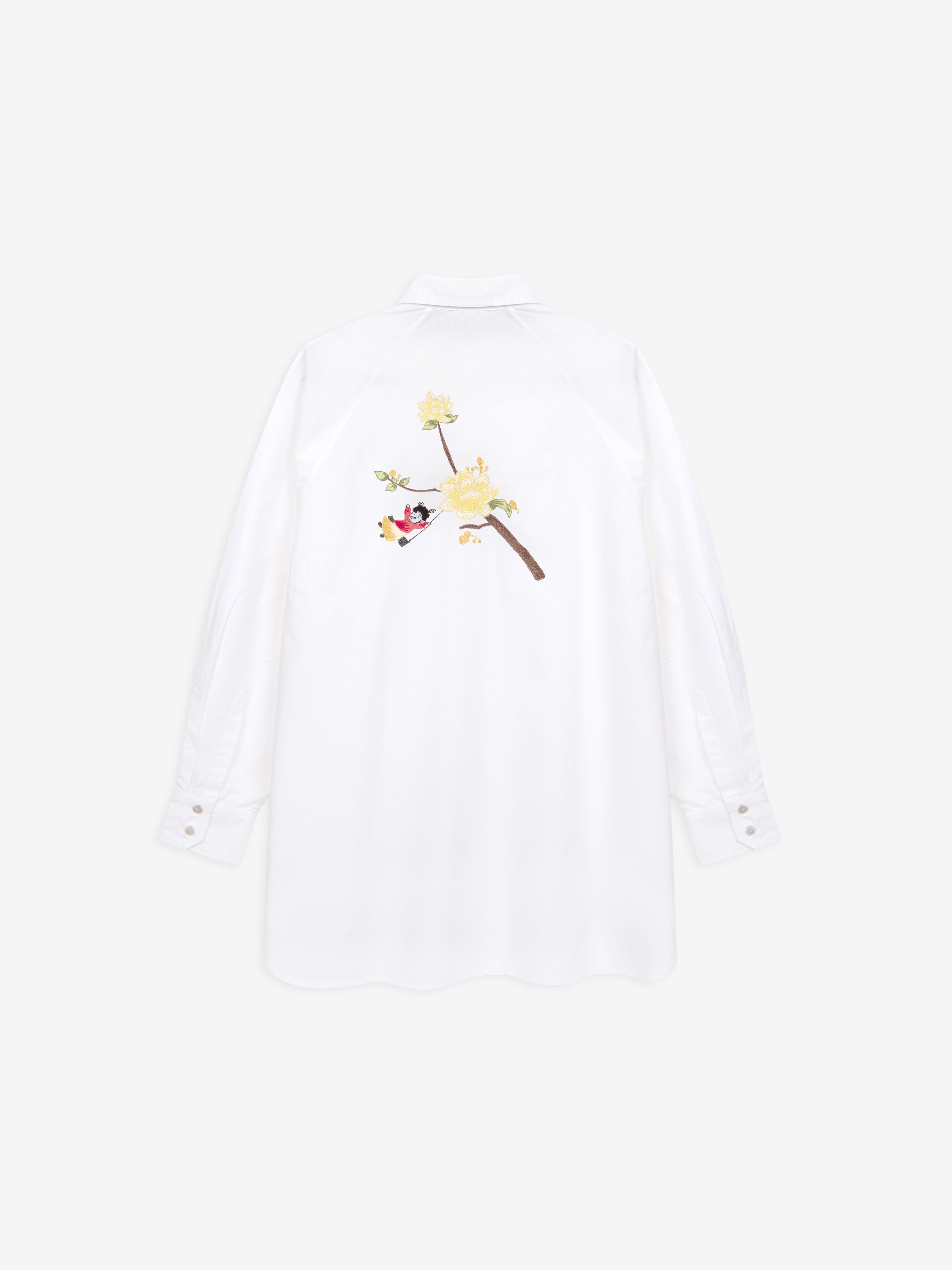 Talking Walls zita cha hu Boyfriend relaxed shirt cha hu