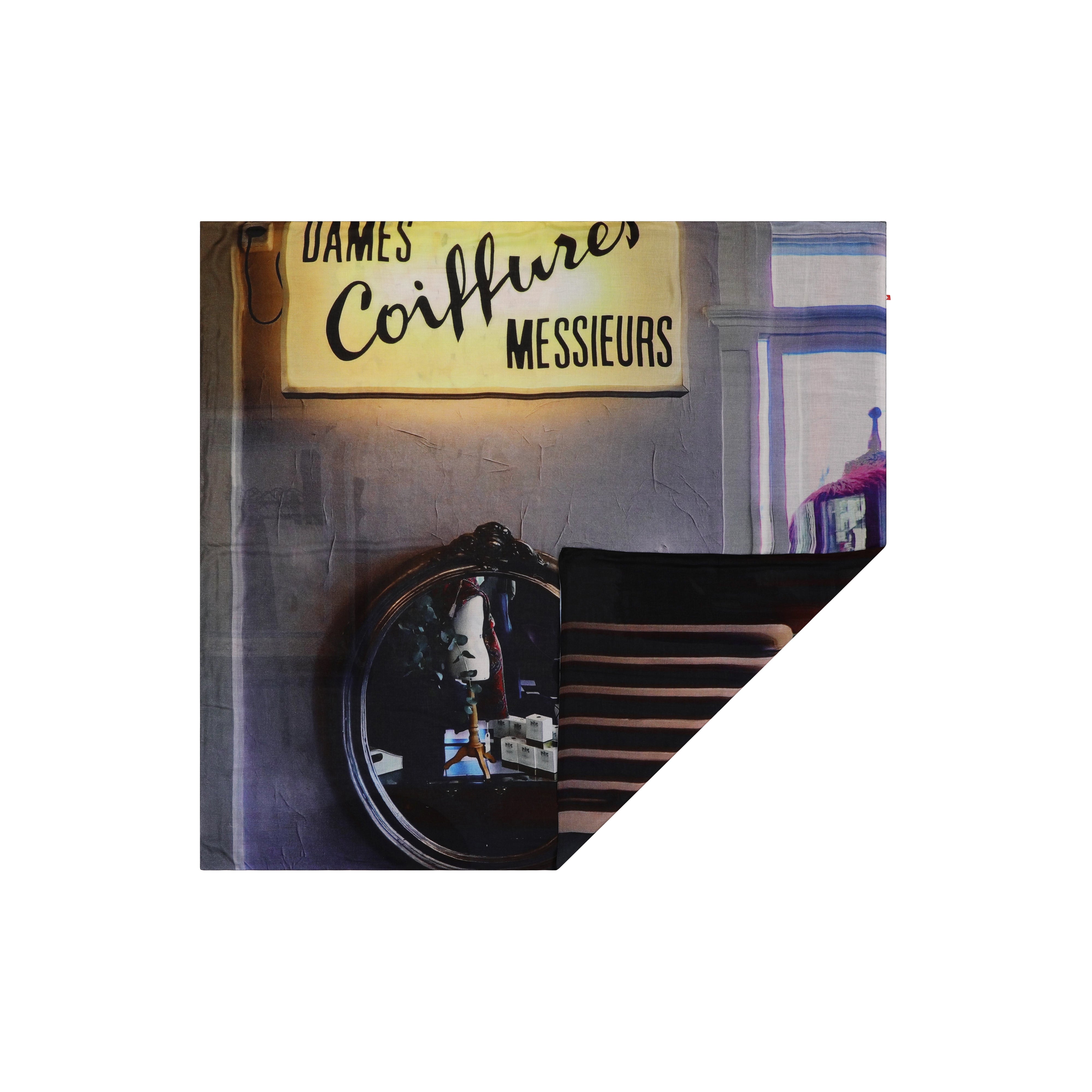 Talking Walls ava double face double face square scarf the boudoir