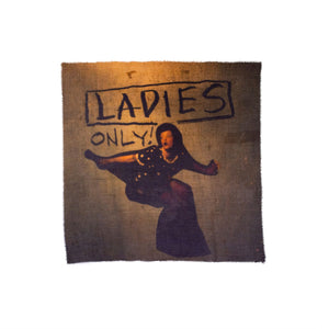 Talking Walls ela single face single face square scarf ladies only